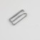 Hand hook, metal, 20 mm, 20 pcs, silver color