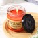 Natural eco candle "Juicy orange and spicy cinnamon", 7x7.5 cm, 14 hours