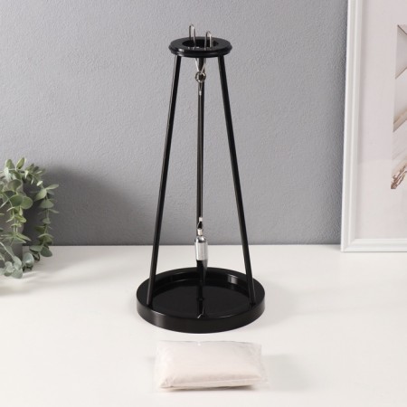 Sandless pendulum "Crystal. Conus" 17.5x17.5x39 cm-1