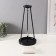 Sandless pendulum "Crystal. Conus" 17.5x17.5x39 cm
