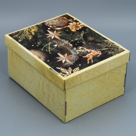 Participer folding box, 31.2 x 25.6 x 16.1 cm, New Year-1