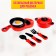 Set of dishes "Preparing breakfast" on a blister