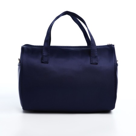 Cosmetic bag with lightning, dark blue color-1