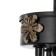 Ariel chandelier 3xe14 40W black and gold 58x58x40.5-100 cm Bayerlux