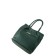 Bag Female claim. Kozh, lightning, green color