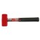 Sledgehammer scrap, metal rubberized handle, 1.25 kg