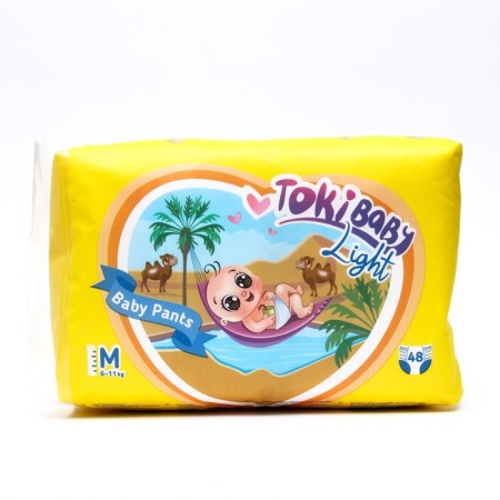 Distributors-Truski children's Tokibaby Light, size m, 48 pcs.-1