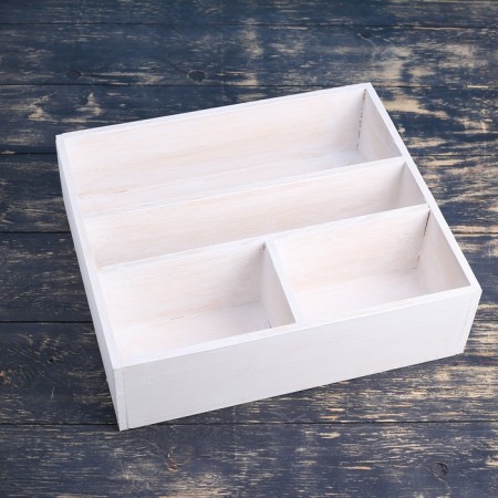 Wooden box 34.5 × 30 × 10 cm Gift chest-1