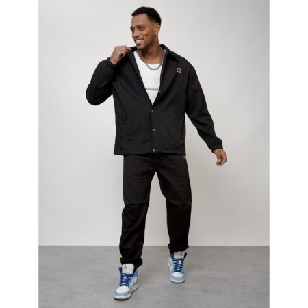 Sports suit men's, size 56, black color-10