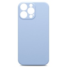Чехол BoraSCO для iPhone 14 Pro Max,Soft Touch, силикон, микрофибра, лавандовый