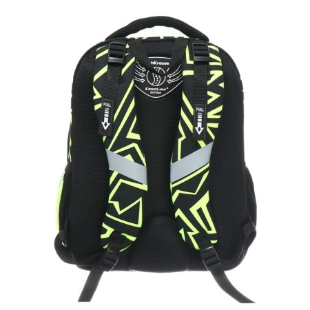 Barry backpack Erich Krause Ergoline 15l, 39 x 28 x 14 cm, High Voltage 51901-3