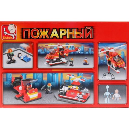Designer "Fire Helicopter", 155 parts-1