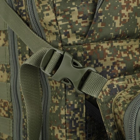 Tactical backpack, TAIF, 35L, lightning department, 3 outer pockets, camouflage color/green-3