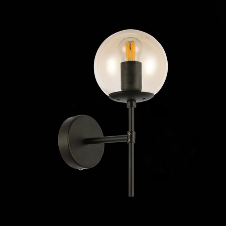 Wall lamp EVOLUCE. Sle154901-01. Lacotta. 1x40 W, E27, 20x30 cm, black color-3