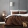 Software "Soft": a coverlet 250 x 270 cm, pillowcase 40 x 60 cm - 2 pcs, color wenge
