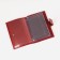 Cover for autoDocations and passports on the button, crocodile, red color