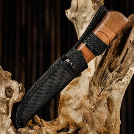 Hunting knife "Taezhik" 23 cm, blade 112mm/2.8 mm, wood, with engraving-3