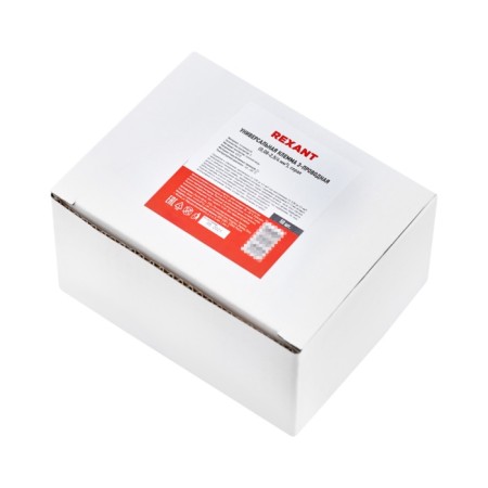 Universal terminal of QMS 222-413, 3-wire gray 0.08-2.5/4 mm² (50 pcs/union) rexant-3