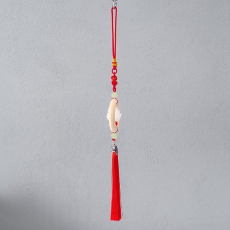 Suspension Plastic "Lotus" red 2.5x5.5x35 cm-2