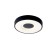 Ceiling light Mantra Coin, LED, 2500LM, 2700-5000K, 68 mm, black color