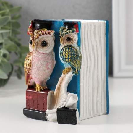 Souvenir Polystone Pencil "Scientists Filin" 7x7x11 cm-4