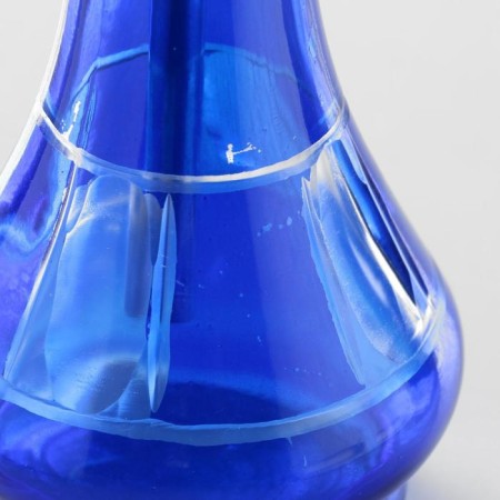 Hookah "Tanzanit", 55 cm, 2 tubes, blue-5