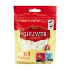 Filters for cigarettes, mouthpiece Guliwer, classic, D-8 mm