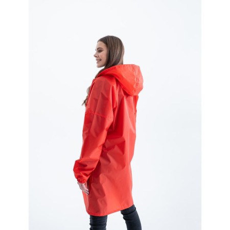 Lightning raincoat unisex, size 44, red color-4