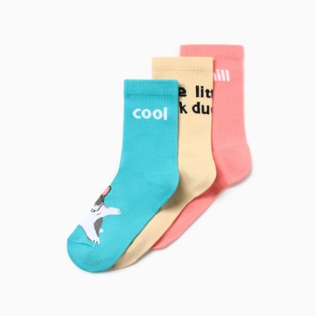 Набор носков детских KAFTAN Cool Duck Chill, 3 пары, 20-22 см-1