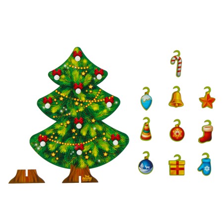 New Year's developing toy "New Year! Christmas tree ", 15 x 20 cm-8