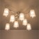 Ceiling Citilux Cutilux CL111180, 76.5x76.5x23.5 cm, 8x75W, E27, Gray color