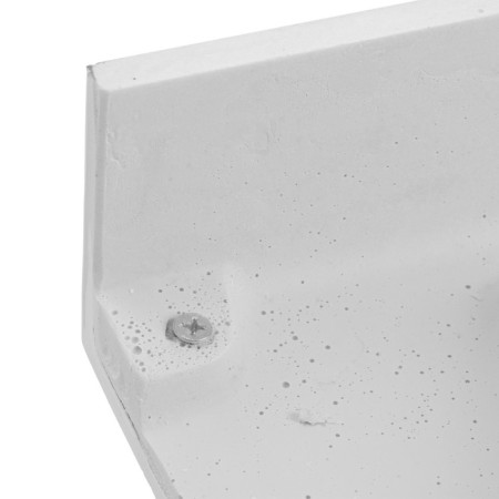 Sink Zein Aurora V56D1, on the washing machine, 600x600x105 mm, brackets-4