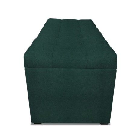 Puff with a lid and weighting, 800 × 400 × 420 mm, Bahama plus matting, Emerald color-4