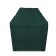 Puff with a lid and weighting, 800 × 400 × 420 mm, Bahama plus matting, Emerald color