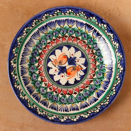 Largan Rishtan ceramics "Patterns", 27 cm, mix-4