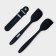 Set of shoulder blades with a magnetic holder