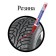 Marker-painting (varnish) 4.0 mm Brauberg Professional plus, red, nitro-base, aluminum corps