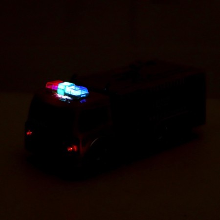 Firefighter robot, transforms, light and sound effects-7
