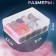 Sewing set, 22 items, in a plastic container, 9 × 5.5 × 2 cm