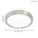 Fueva LED LED 17W 1800LM, 3000k