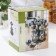 Set for glass spices on the stand "Babble", 18 × 18 × 22 cm, 12 pcs