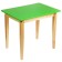 Table children No. 3 (H = 520) (600x450), green color