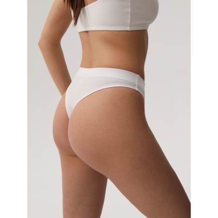 Braziliano panties female mirey, size 50, milk color-1