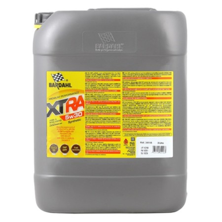 Motor oil Bardahl Xtra 5w30 C2/C3, SN, synthetic, 20 liters