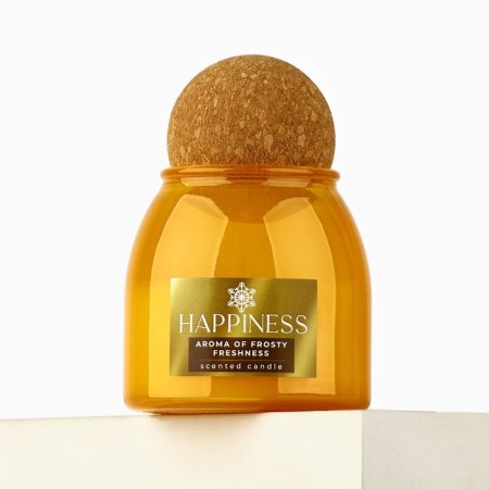 New Year's candle, aroma frosty freshness, 9.5 x 6.5 cm-2