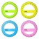 Transporter 10 cm Istanm "Neon Cristal", 360 °, mix