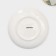 Service Porcelain Tea Daulay "Lemon", 12 objects: 6 cups 250 ml, 6 saucer d = 15.5 cm, white color