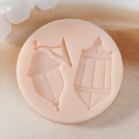 Mold Silicon "Lanterns" 4.6x2.8x0.3 4.6x2.4x0.3 cm-1