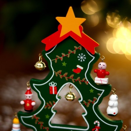 New Year's souvenir "Christmas tree" 13 × 18 cm-7