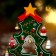 New Year's souvenir "Christmas tree" 13 × 18 cm